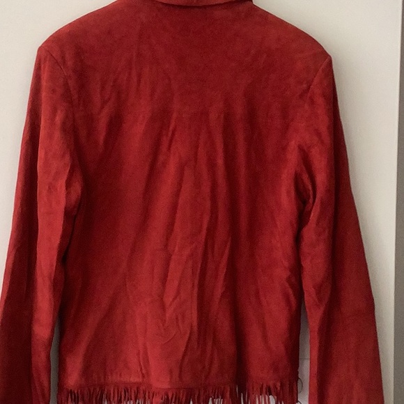 Never worn rust coloured suede jacket - Picture 2 of 10